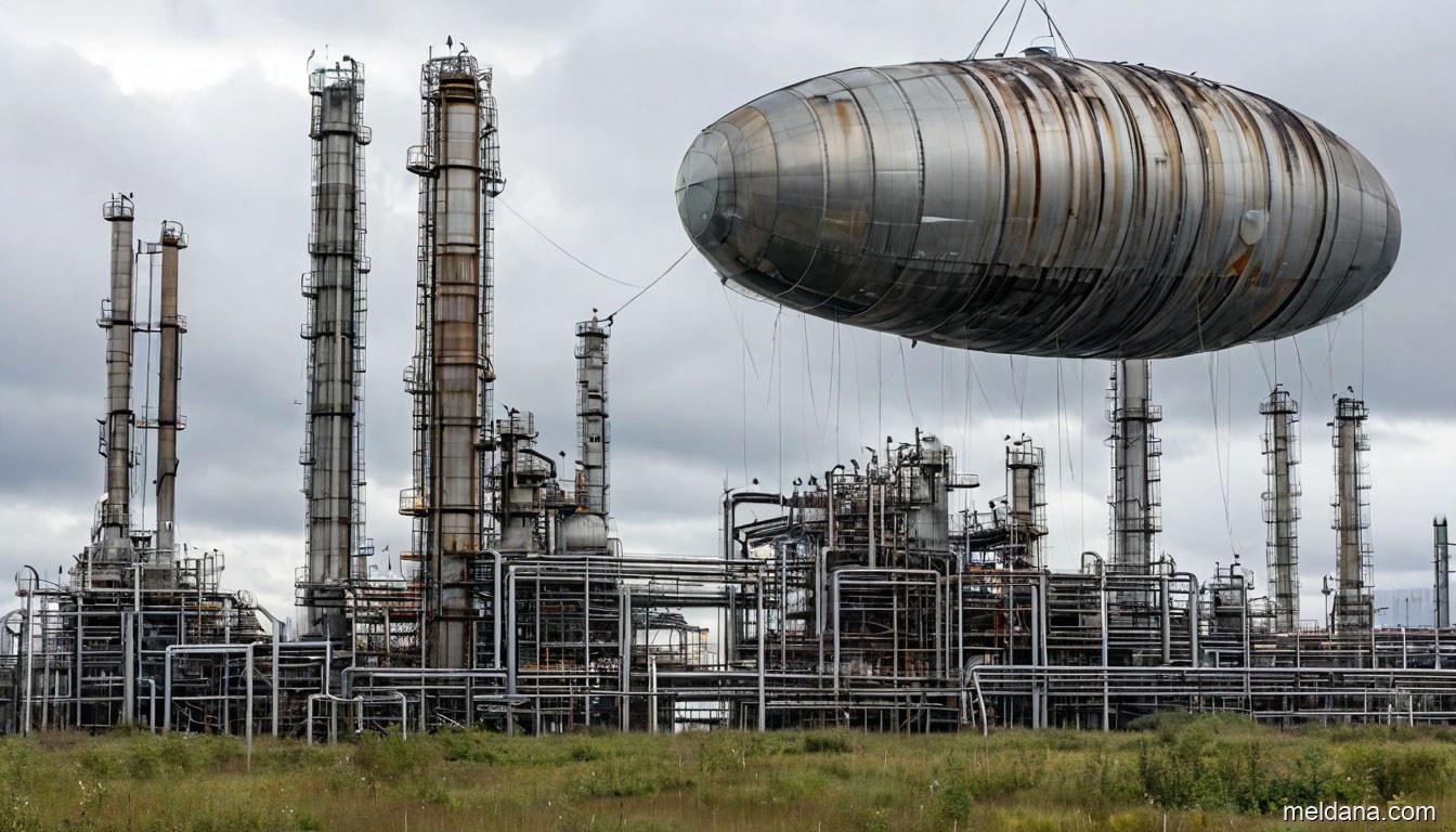 Защита НПЗ от БПЛА в Нефтеюганске: аэростатные экраны и наземные рубежи