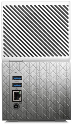 Сетевое хранилище NAS WD Original 8Tb WDBMUT0080JWT-EESN My Cloud Home Duo 2xDisk 2-bay 